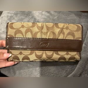 Coach wallet EUC